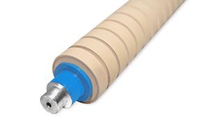 Round grooved rollers