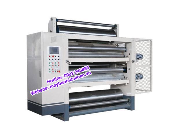 Glue application machine for layer bonding