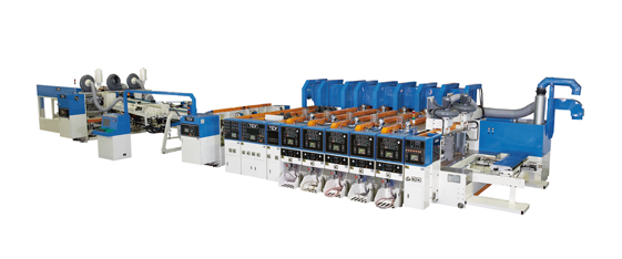 Fully automatic flexo printing machine