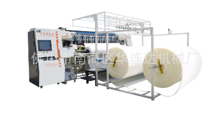 High-speed multi-needle quilting machine