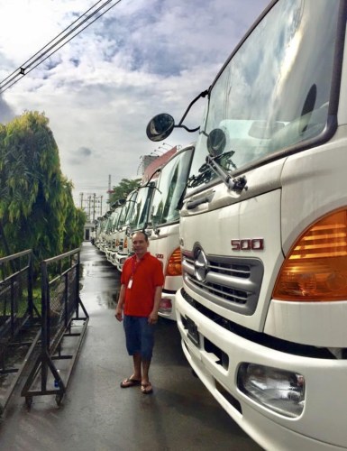 Road transport by truck