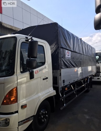 Road transport by container truck