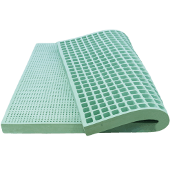 Natural rubber mattress