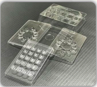 Formed plastic tray