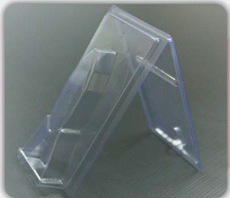 Formed plastic tray
