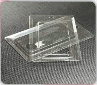 Formed plastic tray