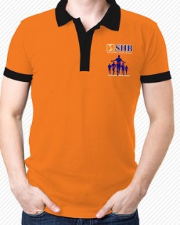 Orange T-shirt uniform