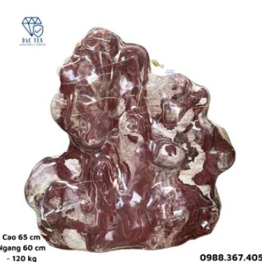 Natural mountain-shaped rock