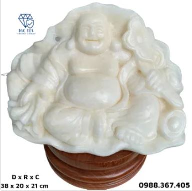 Maitreya calcite statue