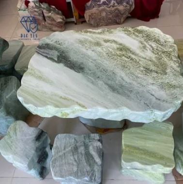 Yen Bai natural stone table & chair