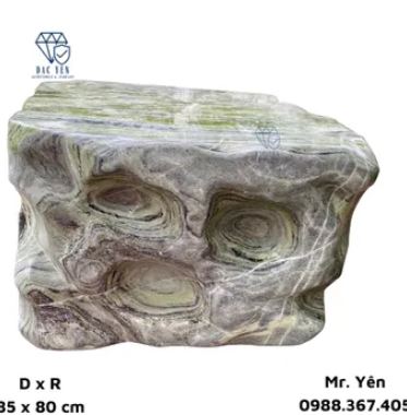 Yen Bai natural stone table & chair