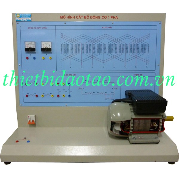 Single-phase motor experiment kit