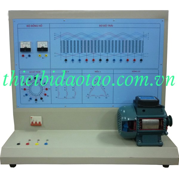 Three-phase motor experiment kit