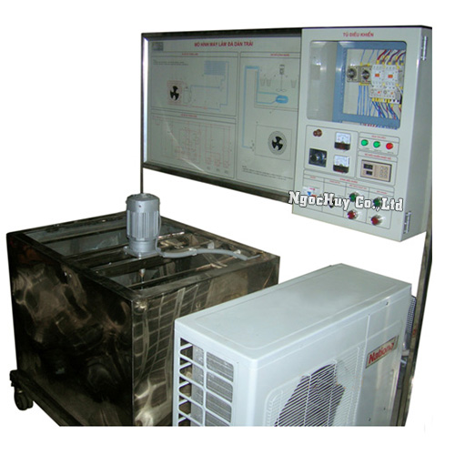 Cold water production system model