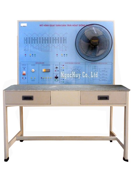 Expanded desk fan model