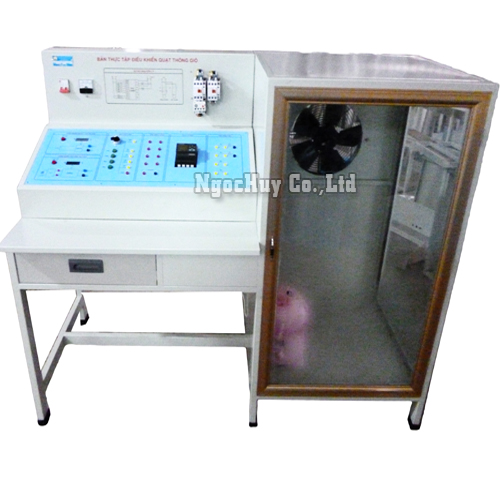Industrial ventilation fan training model