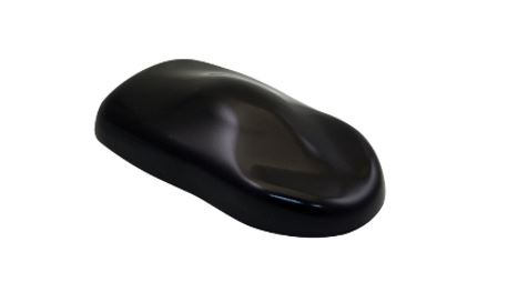 Glossy-effect powder coating