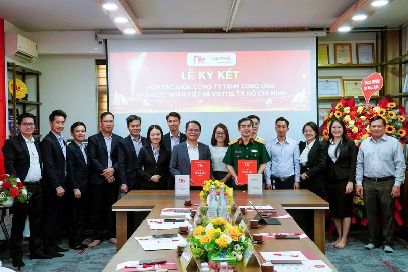 Nhan Kiet Signs a Partnership Agreement with Viettel