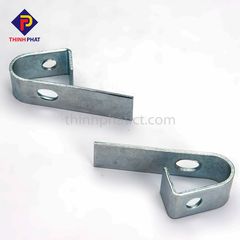 Question mark shaped hanging clamp