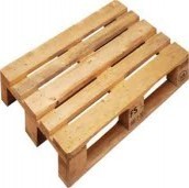 Euro wooden pallet