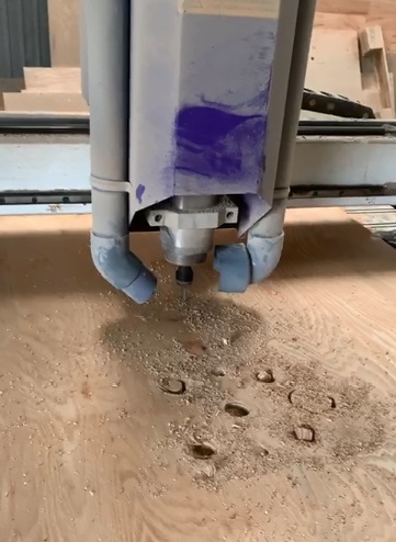 Wooden Reel Production Using Automated CNC Machines