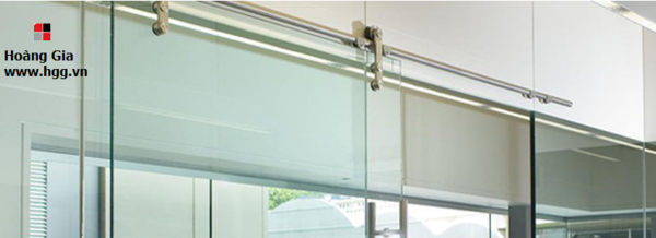 Tempered glass doors