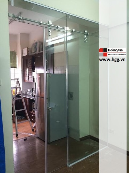 Glass doors