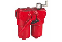 Hydraulic oil filter machine