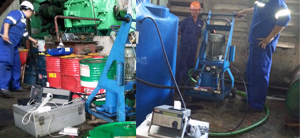 Hydraulic oil filtration service