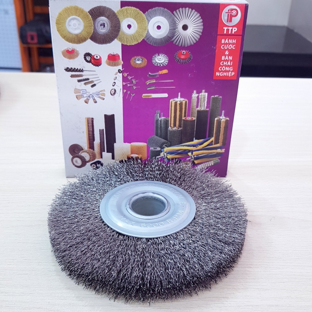Stainless steel wire wheel brush