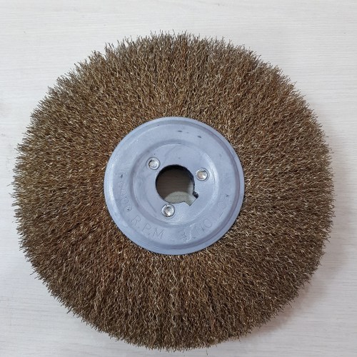 Steel wire wheel brush