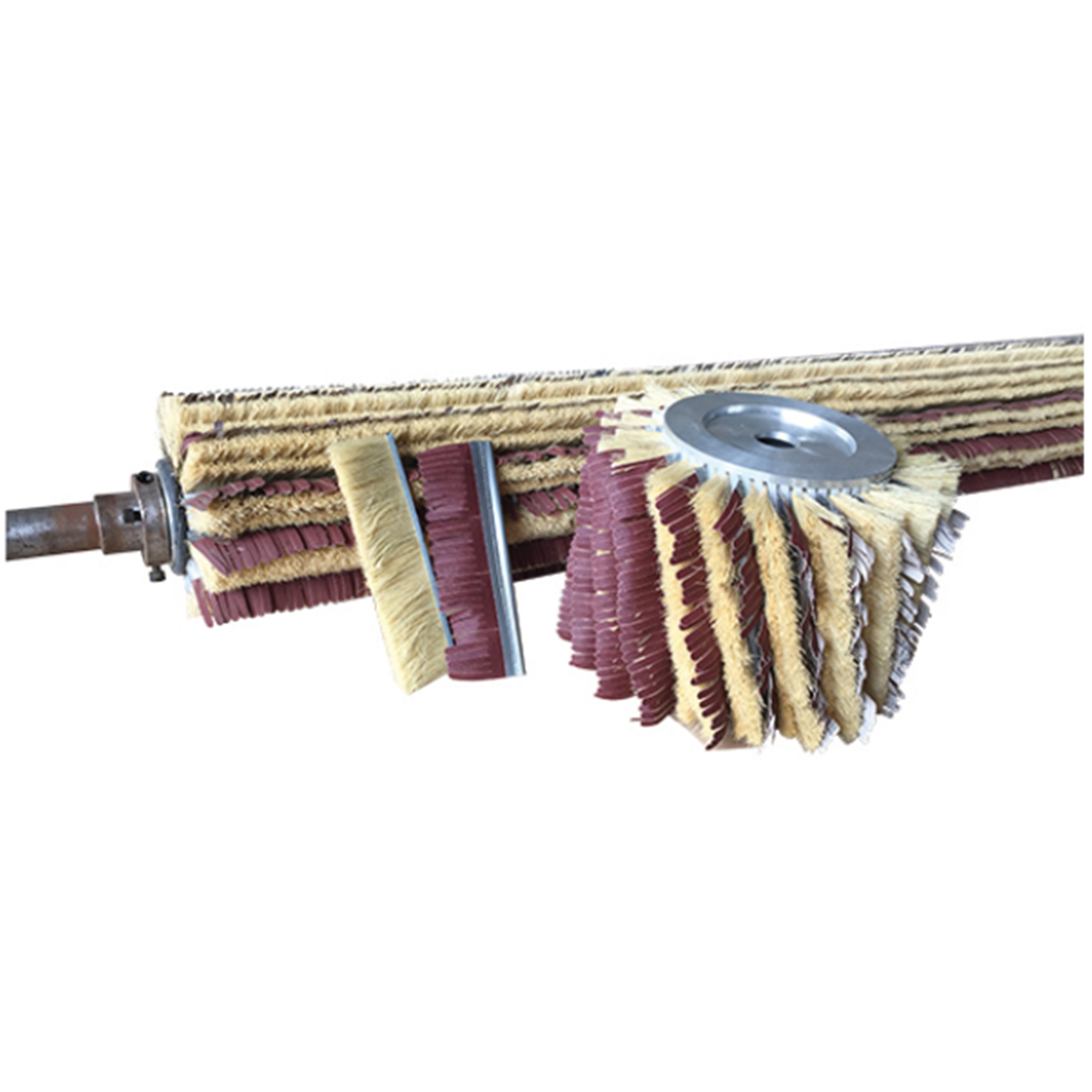 Coir roller brush
