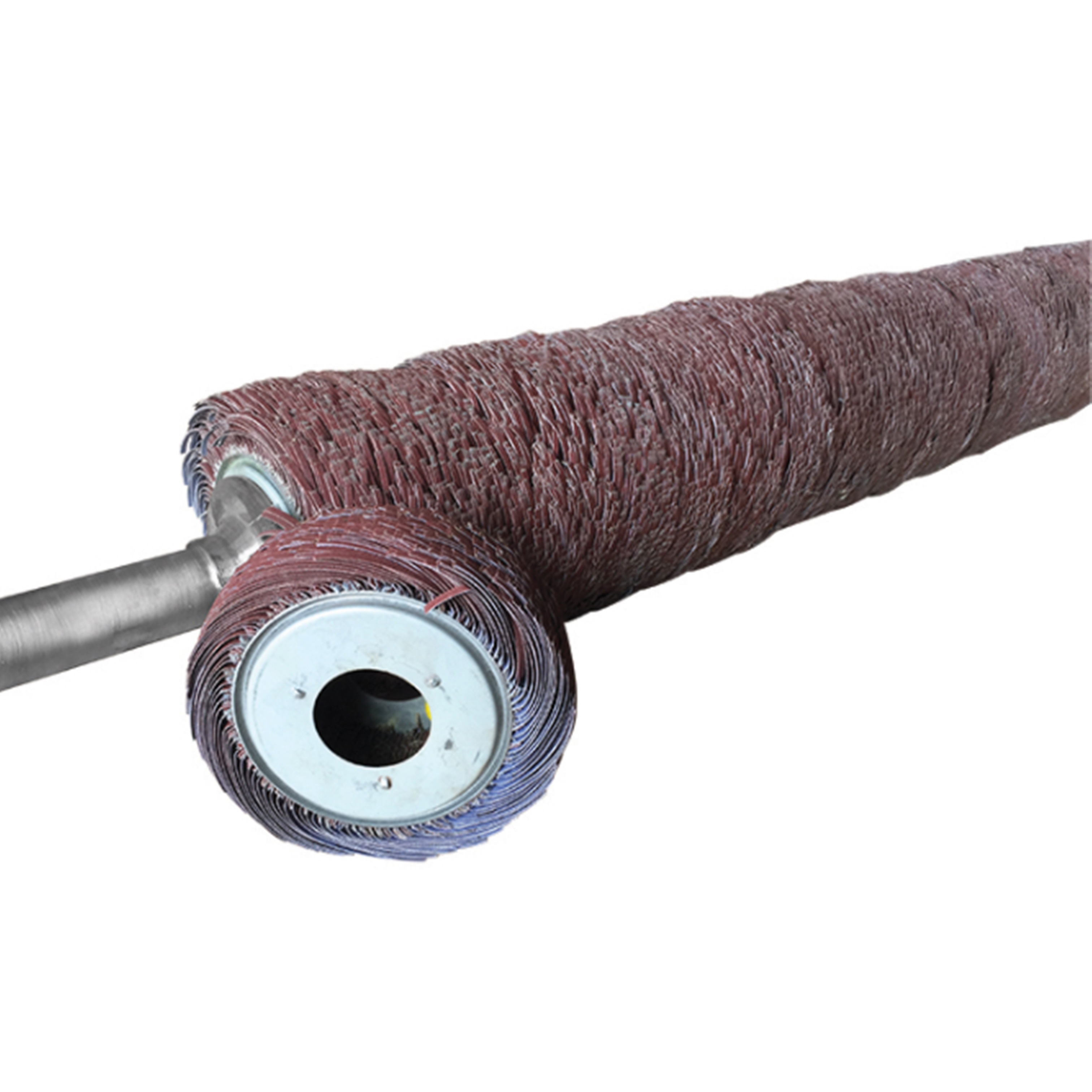 Flap wheel roller