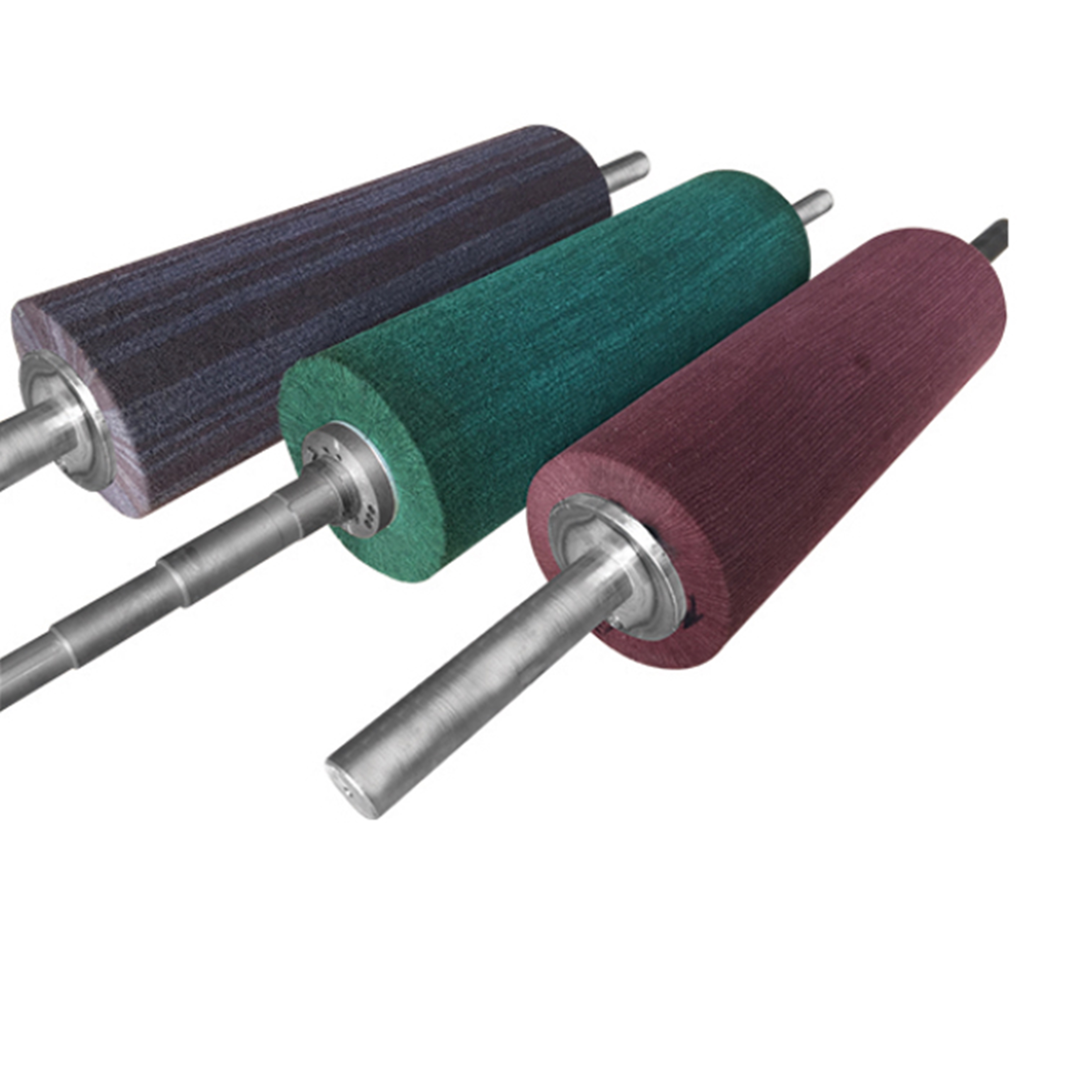 Flap wheel roller