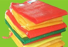 Plastic mesh bag