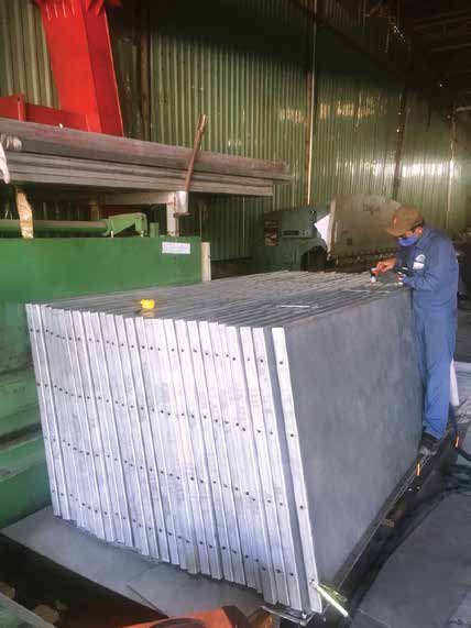Stainless steel cutting, bending
