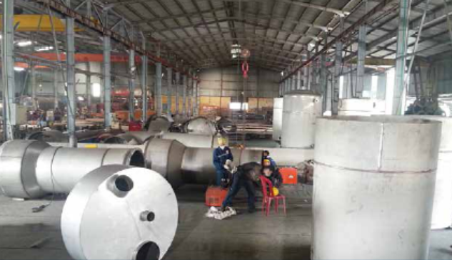Stainless steel tank installation service