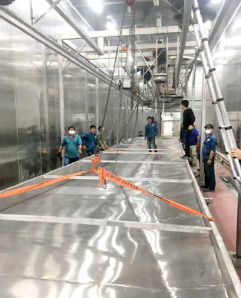 Stainless steel installation service