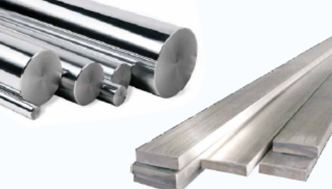 Stainless steel round and square bar