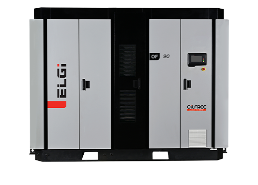Oil-free screw air compressors 45-450 KW
