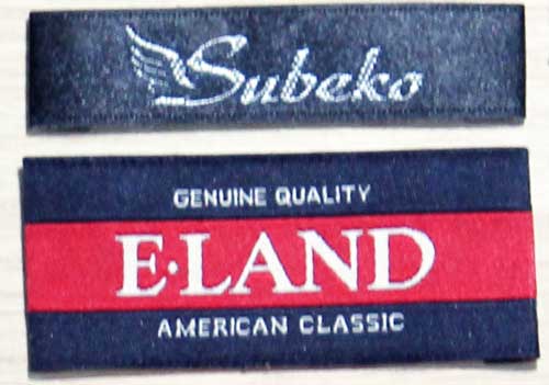 Woven label