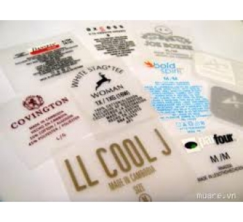 Heat printed label