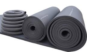 Latex rubber insulation