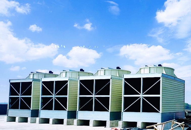 Square cooling tower