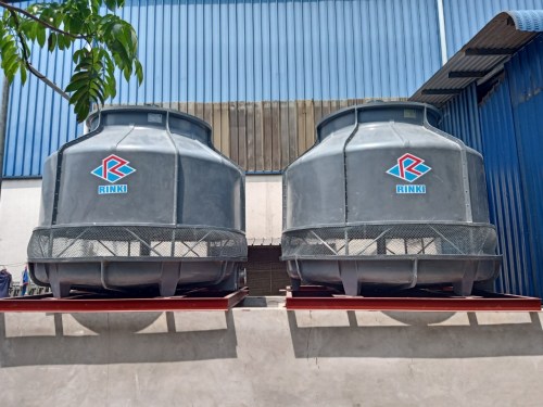 Round cooling tower