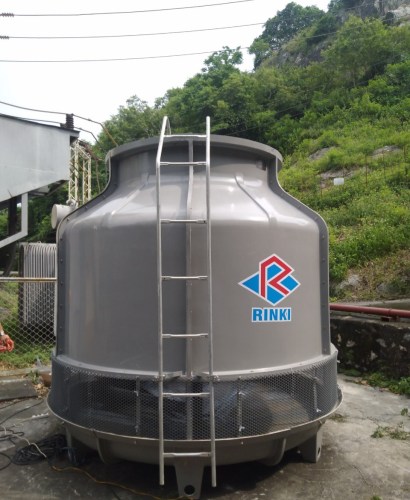 Round cooling tower