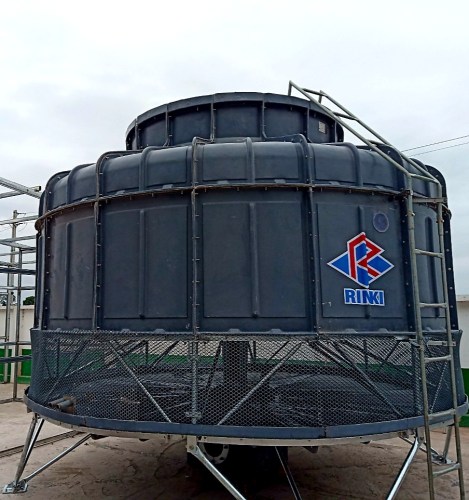 Round cooling tower