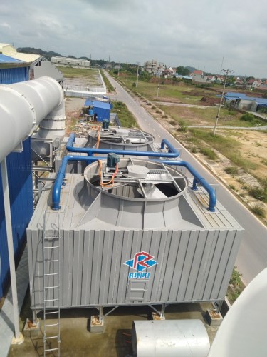 Square cooling tower