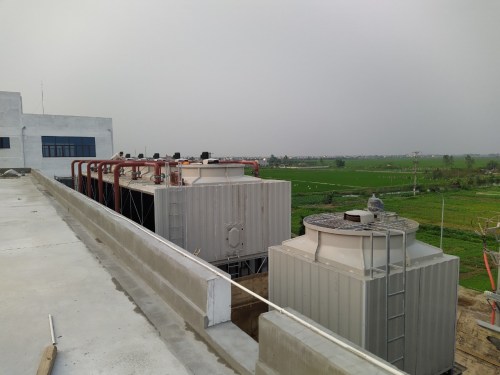 Square cooling tower