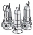 Stainless steel submersible wastewater pump